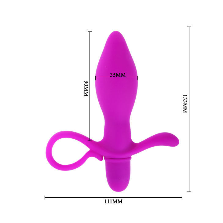 PRETTY LOVE Flirtation Taylor Vibrator, pinker, ergonomischer Sexspielzeug für intensive Stimulation, zeigt den Vibrator in Nahaufnahme