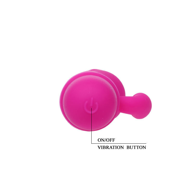 Vibrator PRETTY LOVE Flirtation mit Kaninchen Caesar, elegantes Design, flexible Form, für sinnliche Erlebnisse.