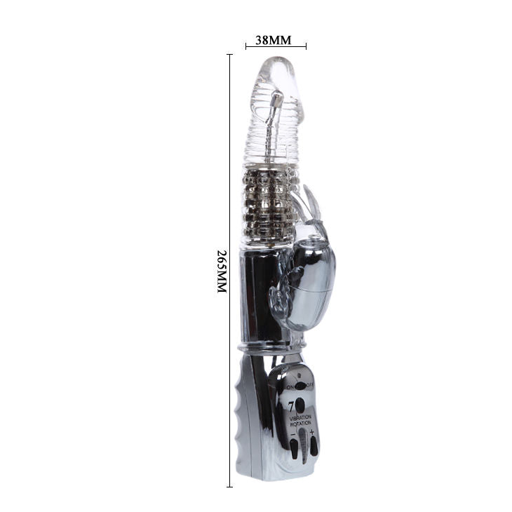 BAILE - AMOUR RAKETEN TRANSPARENTER ROTATOR 26.5 CM - Muwana
