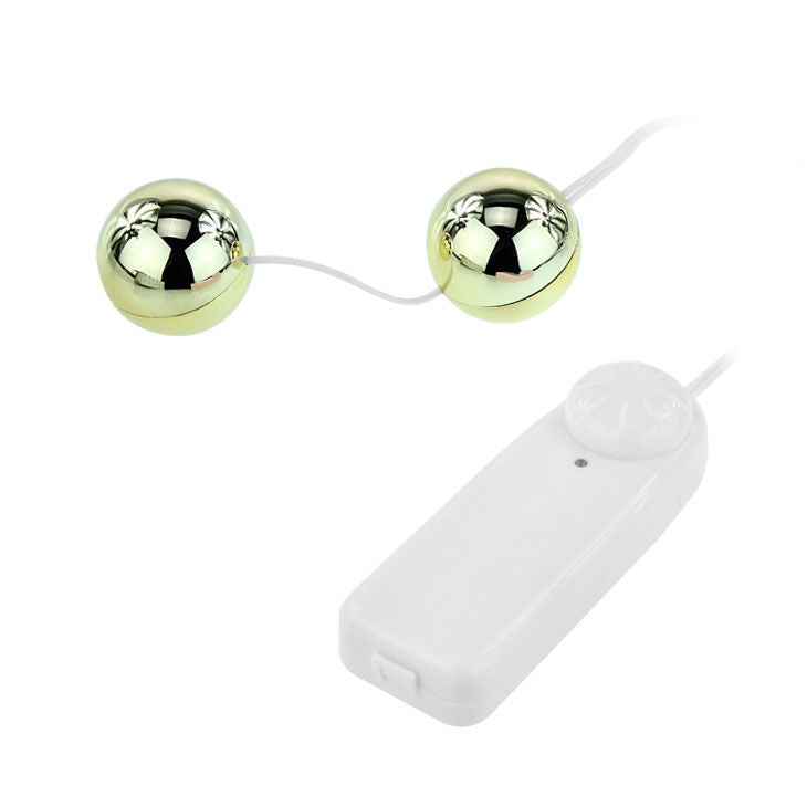BAILE - GOLDENER VIBRATOR MIT CHINESISCHEN BLLEN - Muwana