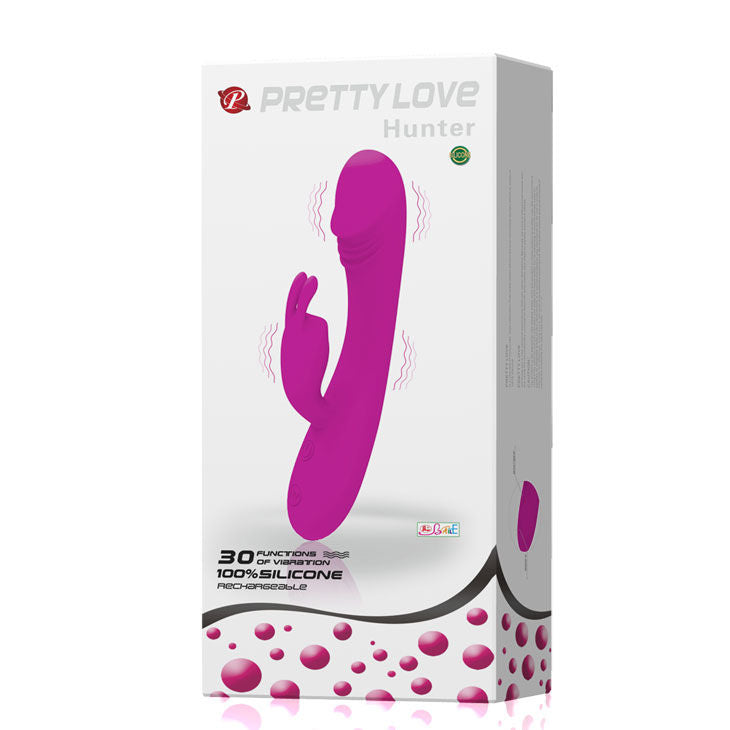 PRETTY LOVE - SMART VIBRATOR MIT KANINCHEN 30 HUNTER-MODI - Muwana