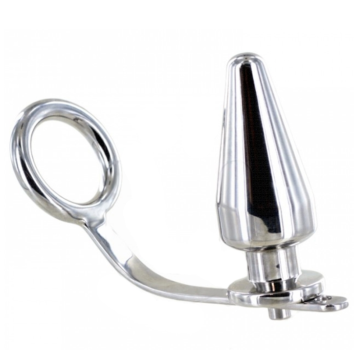 METAL HARD - STAHLRING MIT ANALPLUG 80 X 55 MM - Muwana