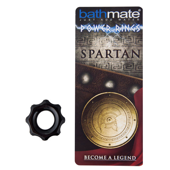 BATHMATE - SPARTAN BLACK COCK RING