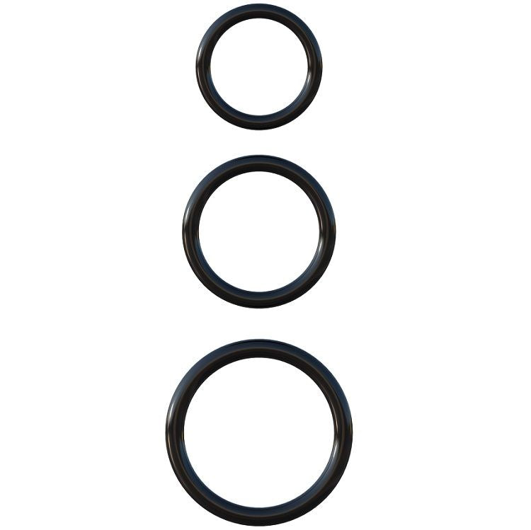 FANTASY C-RINGZ - SILIKON 3 RING STAMINA SET - Muwana