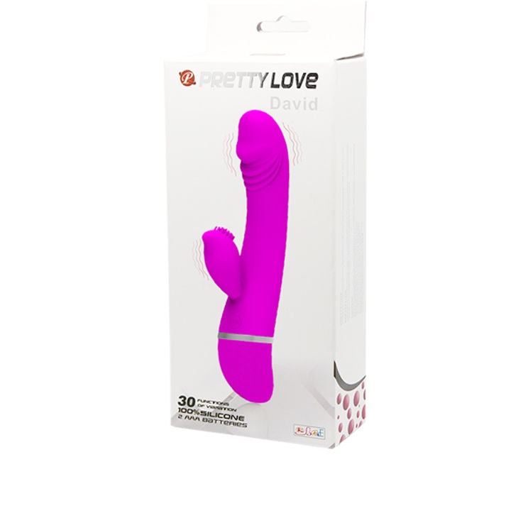 PRETTY LOVE - FLIRTATION VIBRATOR MIT KANINCHEN DAVID - Muwana
