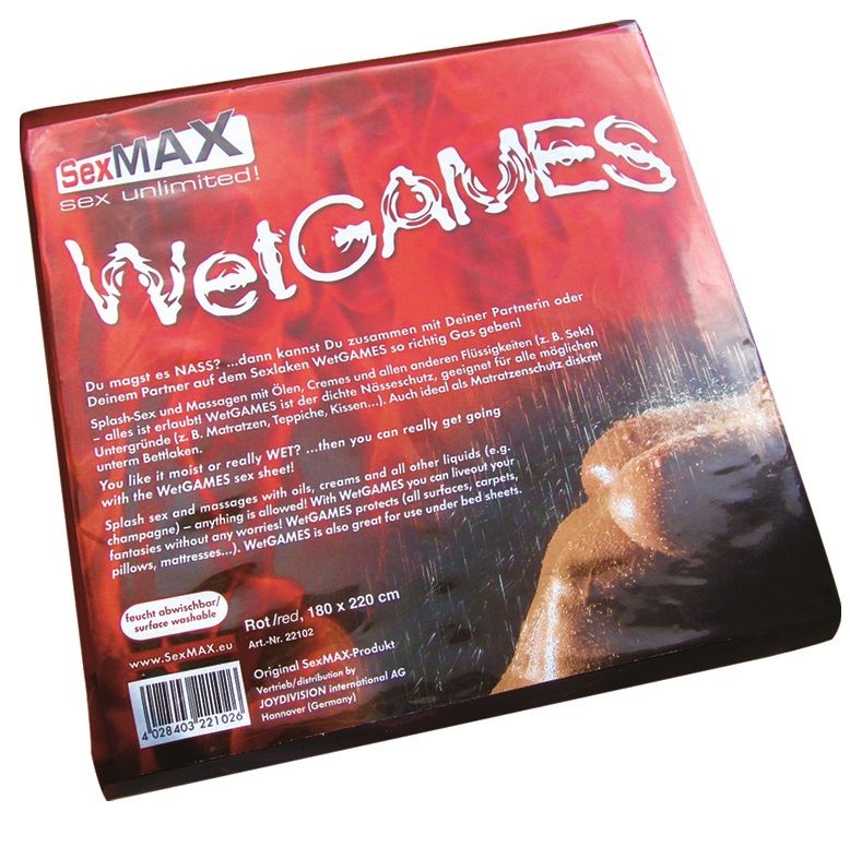 JOYDIVISION SEXMAX - WETGAMES SEX SHEETS WHITE