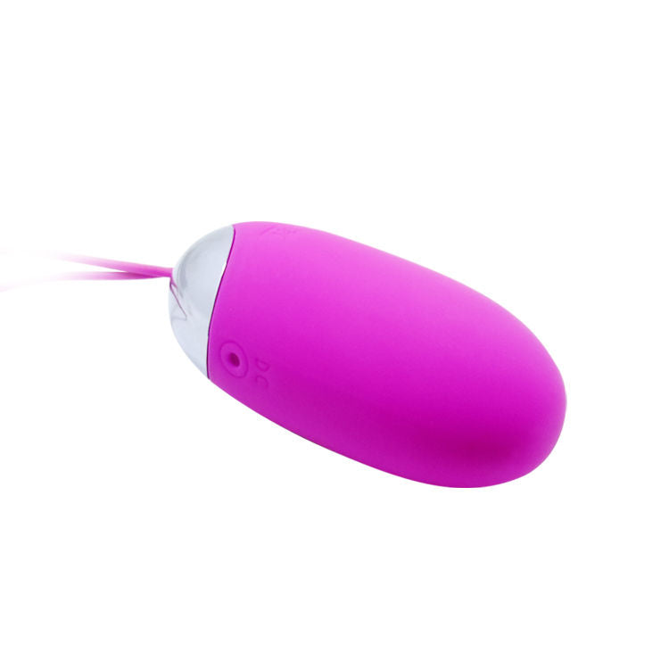 PRETTY LOVE SMART Egg mit Fernbedienung, 12V, schwarzes Vibrations-Ei für intime Anwendungen, glatte Oberfläche, kompakte Form