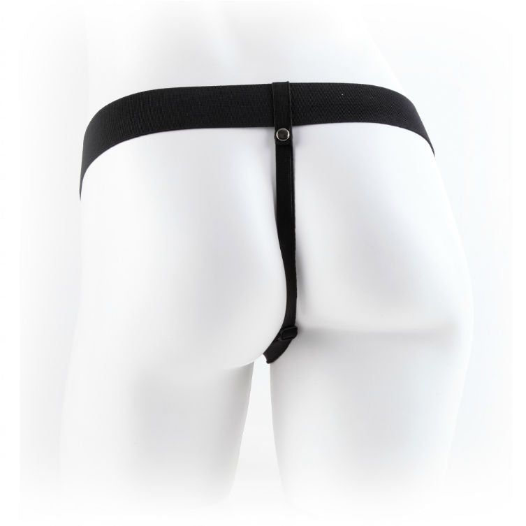 FETISH FANTASY SERIES - 7 HOHL STRAP-ON MIT BLLEN 17,8 CM FLEISCH - Muwana