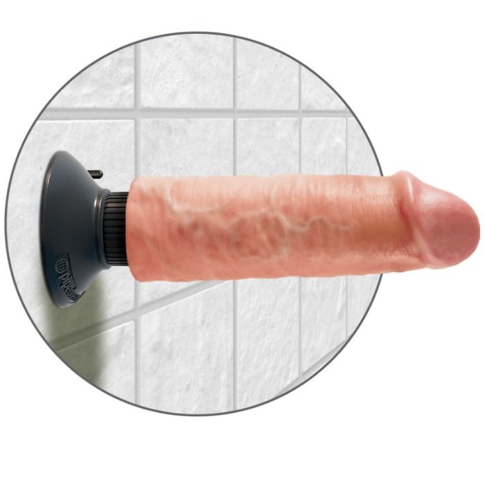 King Cock - Vibratordildo 15.24 Cm Natãœrlich