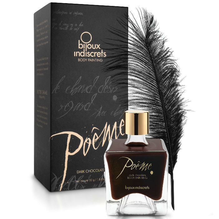 Bijoux - Poeme Essbare Farbe Schwarz Schokolade 50 Gr