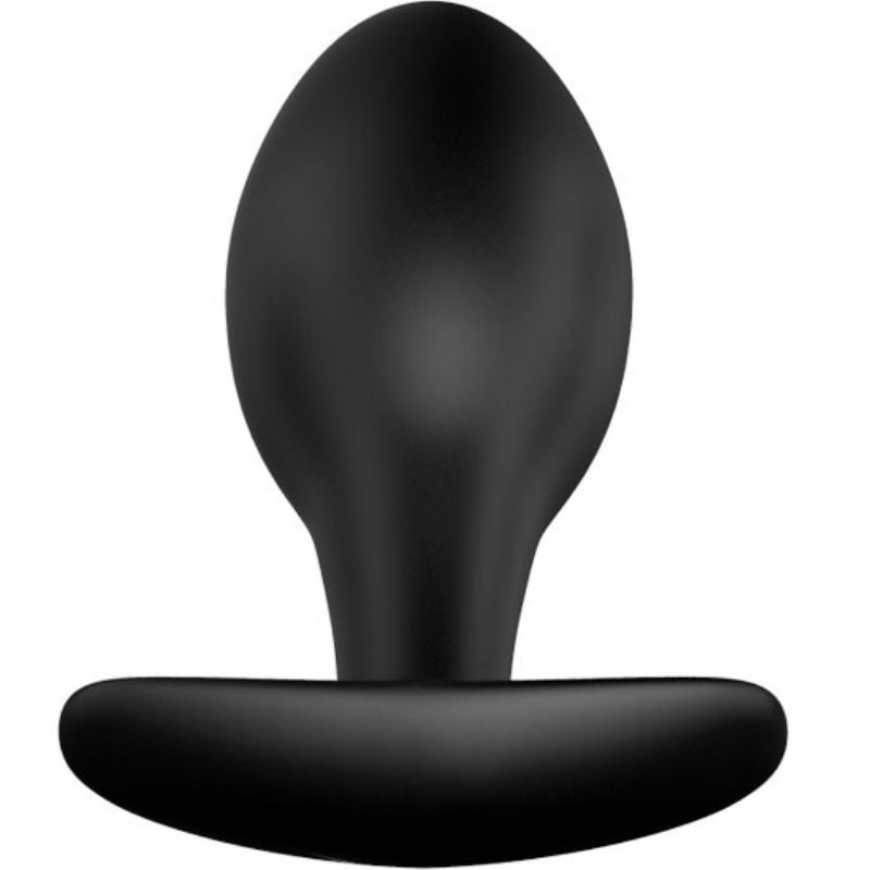 Schwarzer PRETTY LOVE ANAL PLUG aus Silikon, 8,5 cm lang, mit glatter Oberfläche, für angenehmes Tragen.