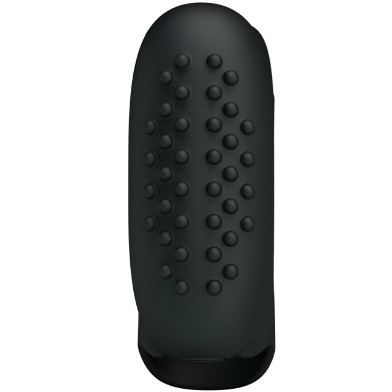 PRETTY LOVE - FLIRTATION STEWARD BLACK VIBRATING FINGER CONDOM