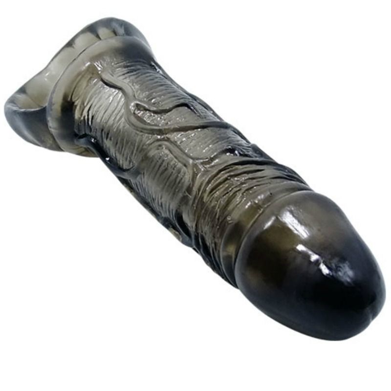BAILE - PENIS EXTENSION SLEEVE WITH SCROTUM STRAP 11.5 CM
