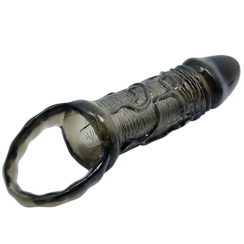 BAILE - PENIS EXTENSION SLEEVE WITH SCROTUM STRAP 11.5 CM