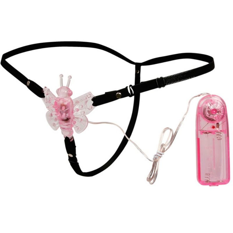 BAILE - BELT WITH VIBRATING BUTTERFLY WITH MULTIPLE SPEEDS