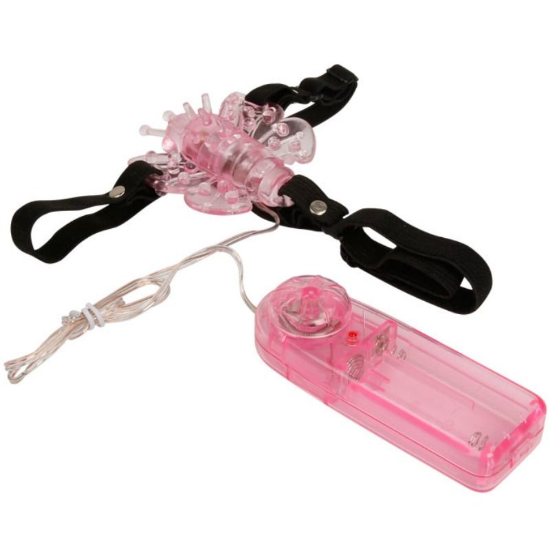 BAILE - BELT WITH VIBRATING BUTTERFLY WITH MULTIPLE SPEEDS