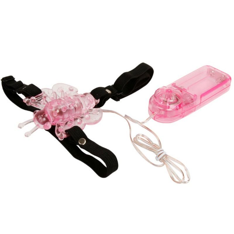 BAILE - BELT WITH VIBRATING BUTTERFLY WITH MULTIPLE SPEEDS