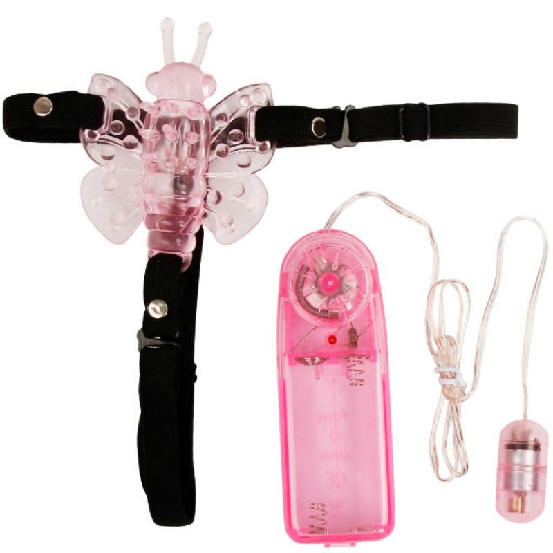 BAILE - BELT WITH VIBRATING BUTTERFLY WITH MULTIPLE SPEEDS