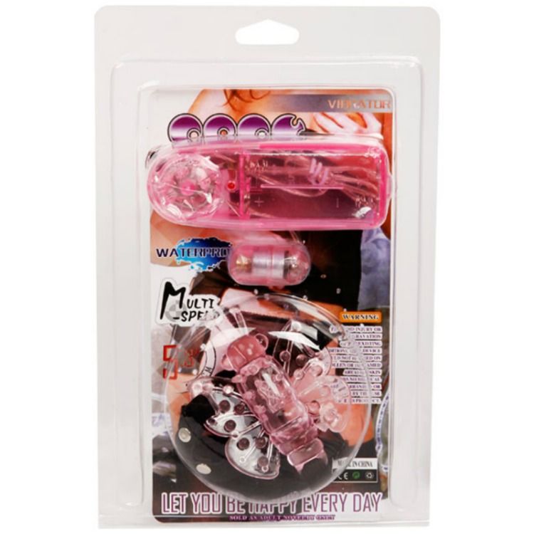 BAILE - BELT WITH VIBRATING BUTTERFLY WITH MULTIPLE SPEEDS