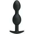 Pretty Love - Silikon Analkugeln 12.5 Cm Schwarz