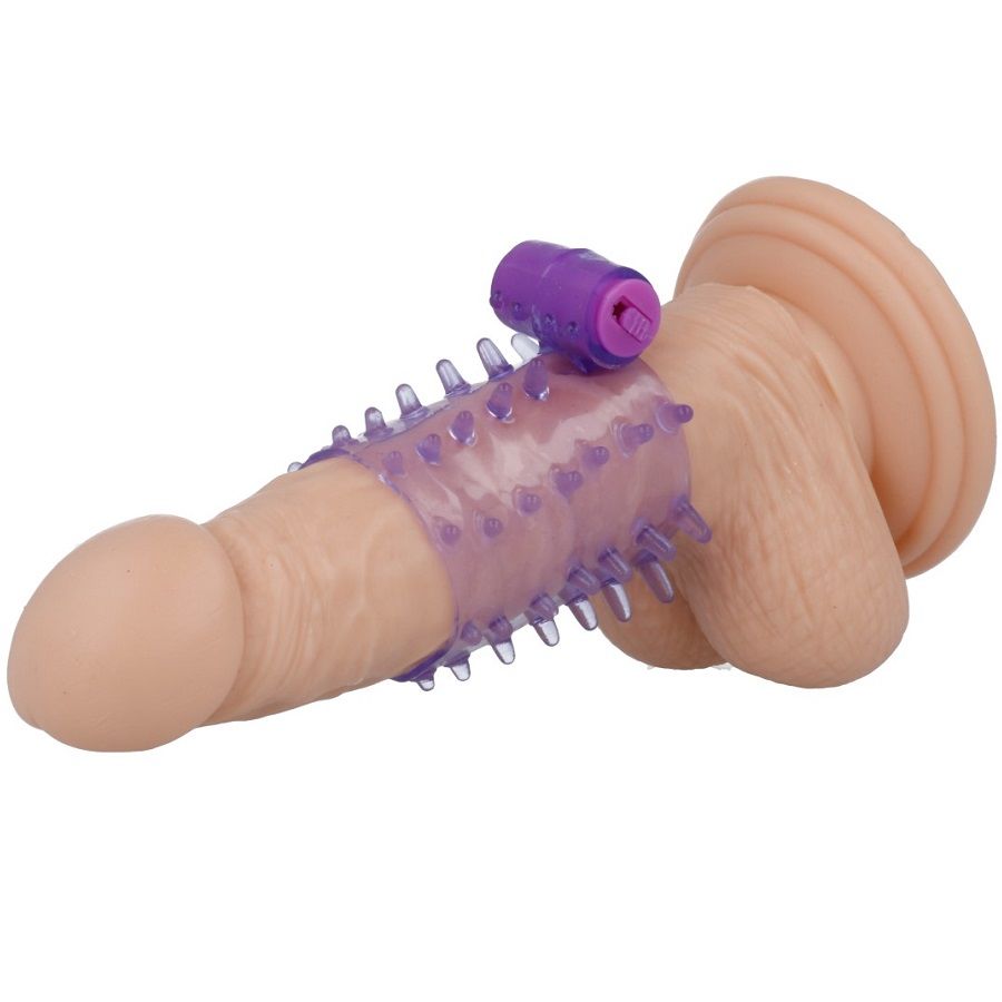CASUAL LOVE - RING LILAC VIBRATOR PENIS SLEEVE