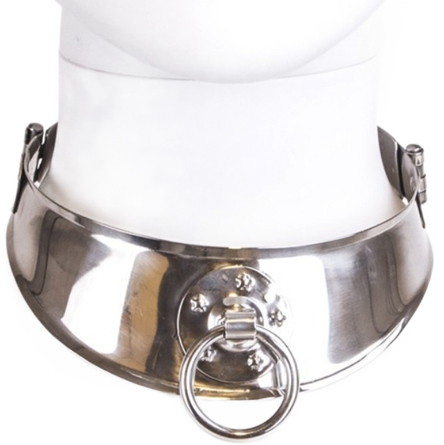 Metal Hard - Rãœckhaltehalsband Mit Ring