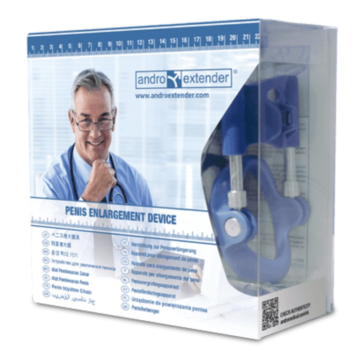AndroMedical Penisverlängerer AndroExtender, ergonomisches Design, für sicheren Halt und Komfort bei der Anwendung