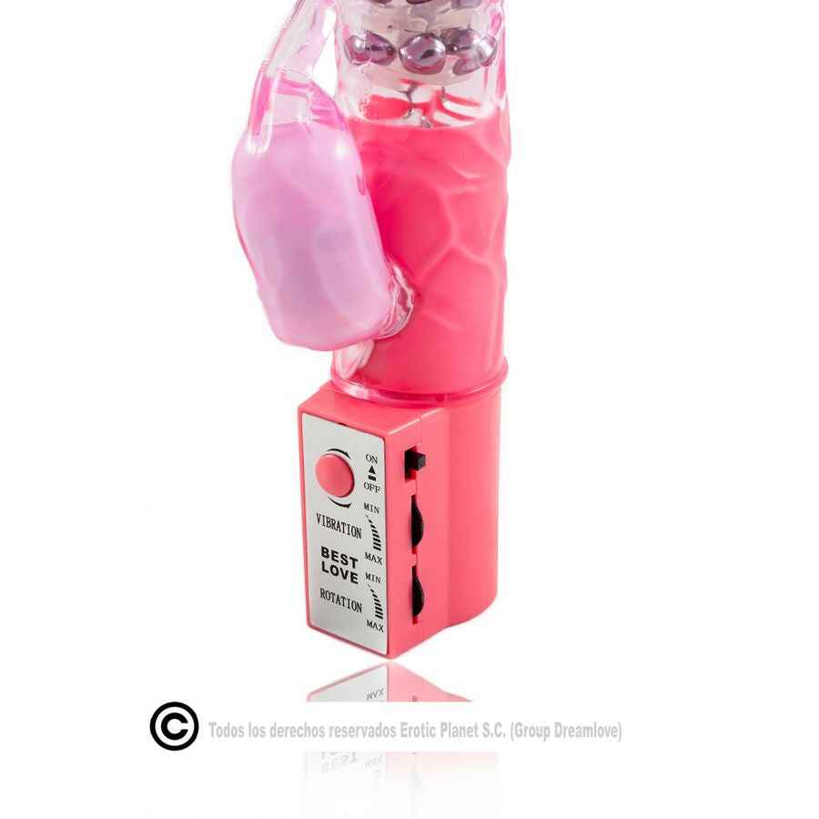 BAILE - ROSA KANINCHEN-ROTATOR MIT SUPERSTIMULATOR