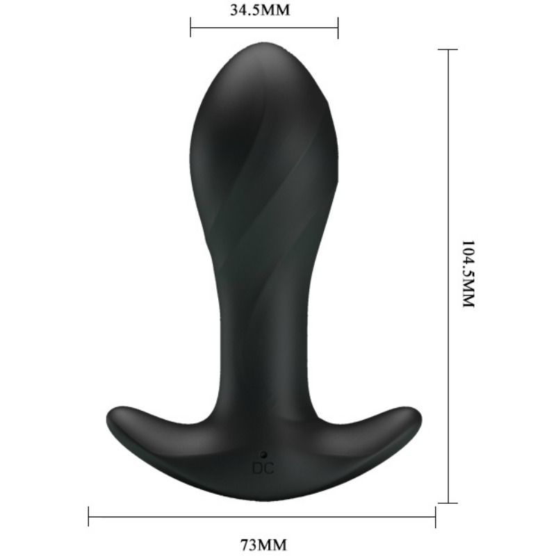 Pretty Love - Schwarzer Analvibrator