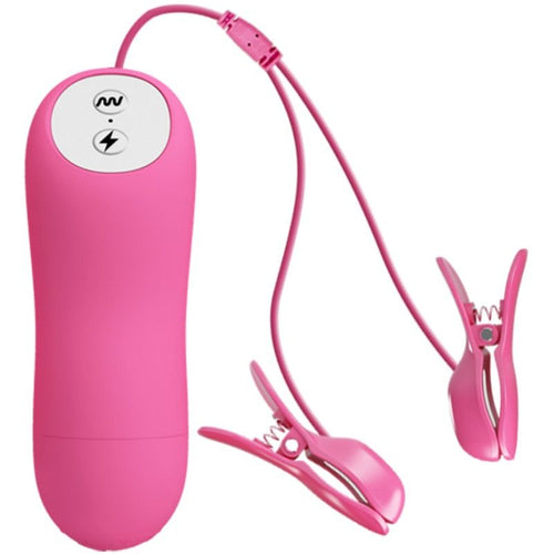 Baile - Romantische Wellenpizzen mit Vibration und Fuchsia Elektroschock