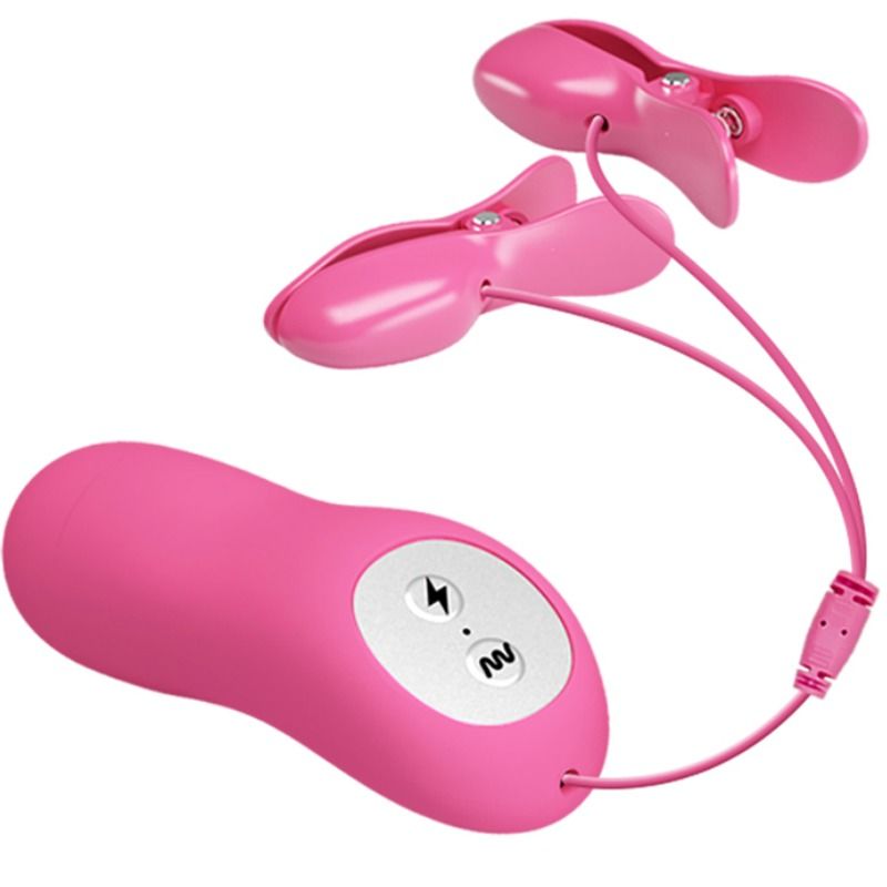 Baile - Romantische Wellenpizzen mit Vibration und Fuchsia Elektroschock