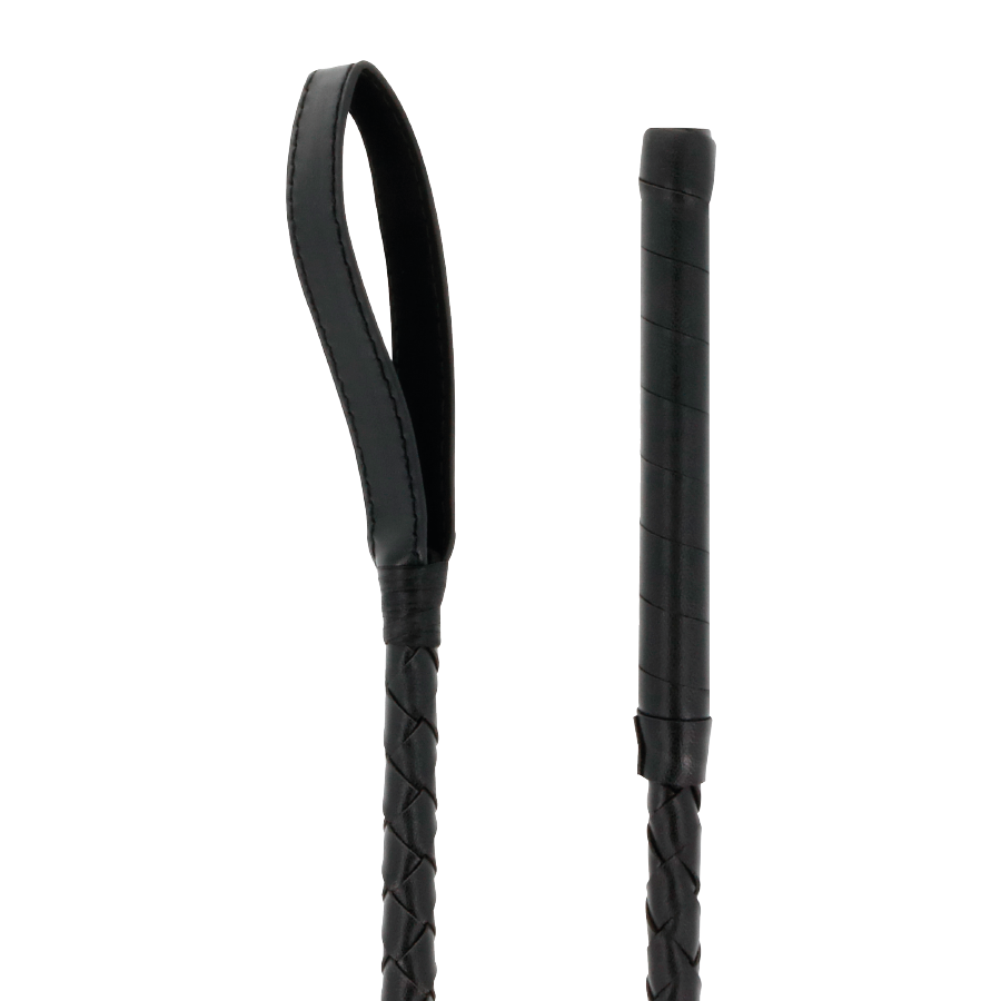DARKNESS - Fetisch schwarze breite BDSM-Peiste 70 cm