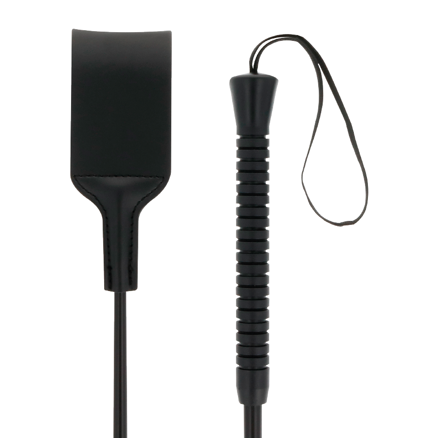 DARKNESS - Fetisch schwarze breite BDSM-Peiste