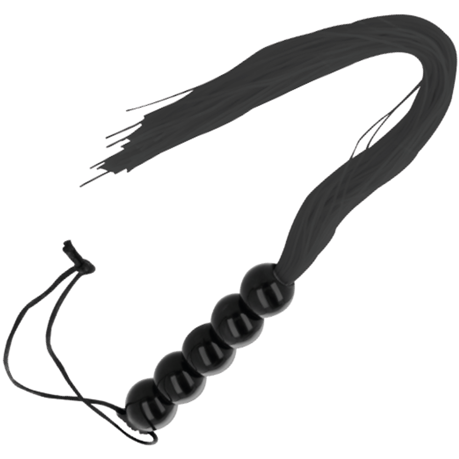DARKNESS - Dünne Schwarze Bondage-Peitsche