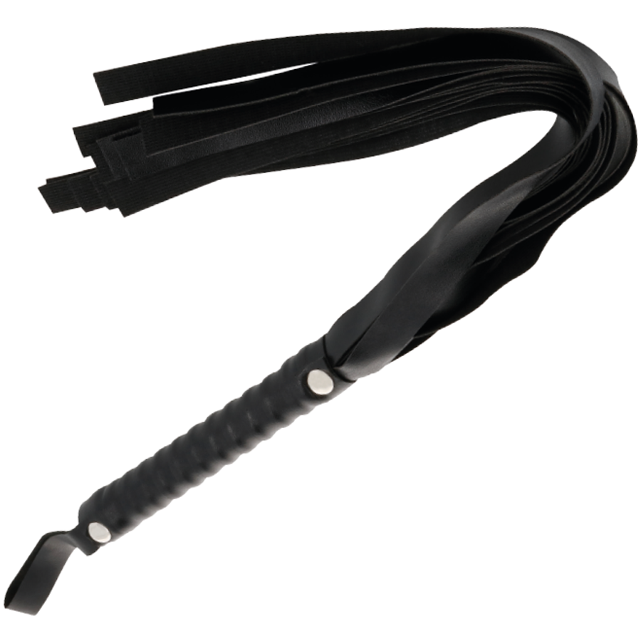 DARKNESS - Schwarze Bondage-Peitsche 51 cm