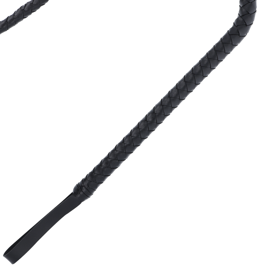 DARKNESS - Schwarze Bondage-Peitsche 210cm