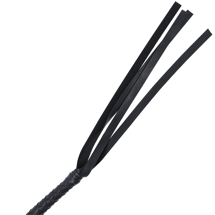 DARKNESS - Schwarze Bondage-Peitsche 210cm