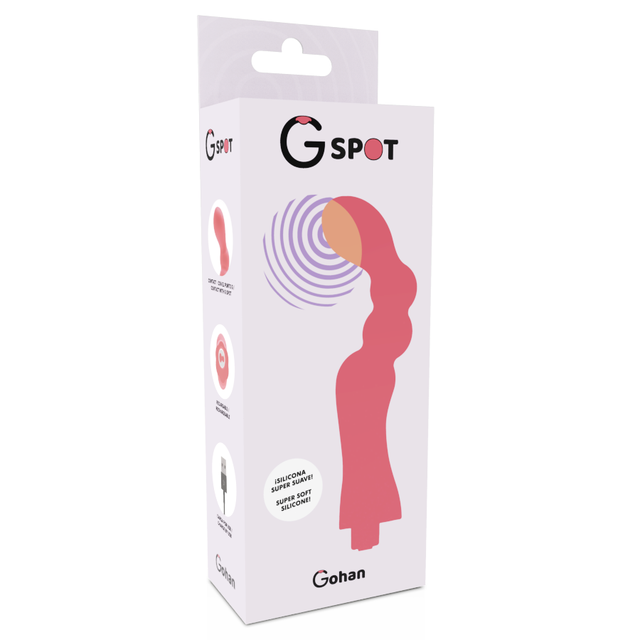 G-SPOT - GOHAN VIBRATOR BRIGHT RED