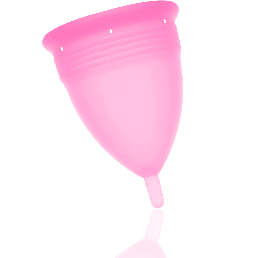 Stercup - Fda Silikon-Menstrualcup Rosa - Grã–Sse L