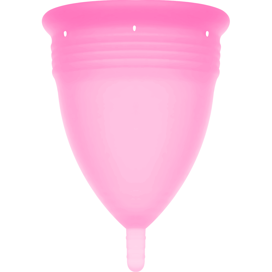 Stercup - Fda Silikon-Menstrualcup Rosa - Grã–Sse L