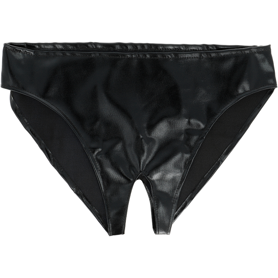 DARKNESS - UNISEX PANTIES WITH OPENING, ONE SIZE