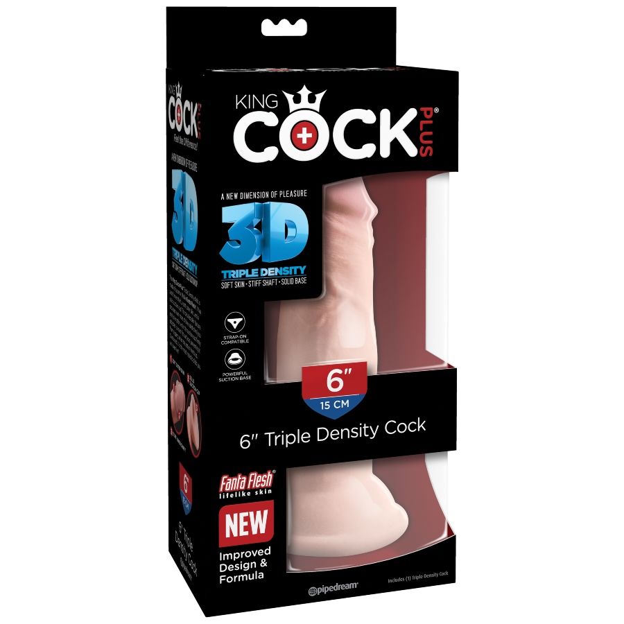 KING COCK - TRIPLE DENSITY COCK 15 CM