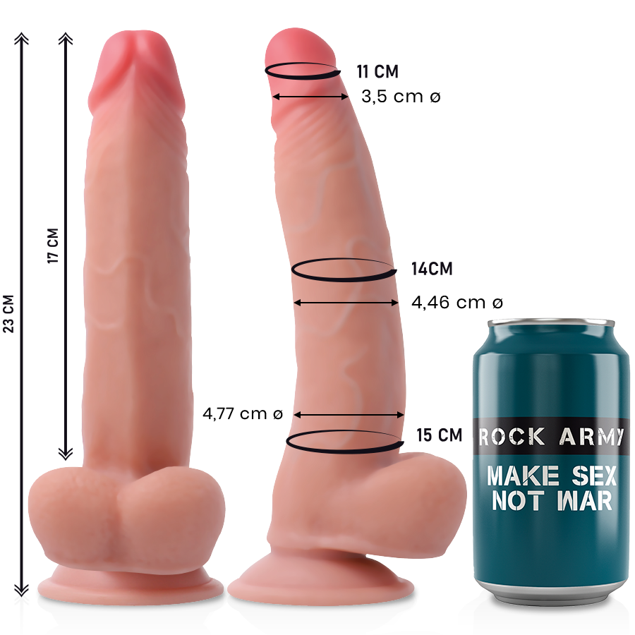 Rockarmy - Doppeldichte Leopard 23 Cm -O- 4.77 Cm