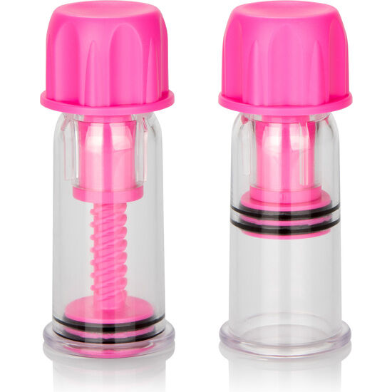 CALEXOTICS - VACUUM TWIST PINK NIPPLE SUCKER
