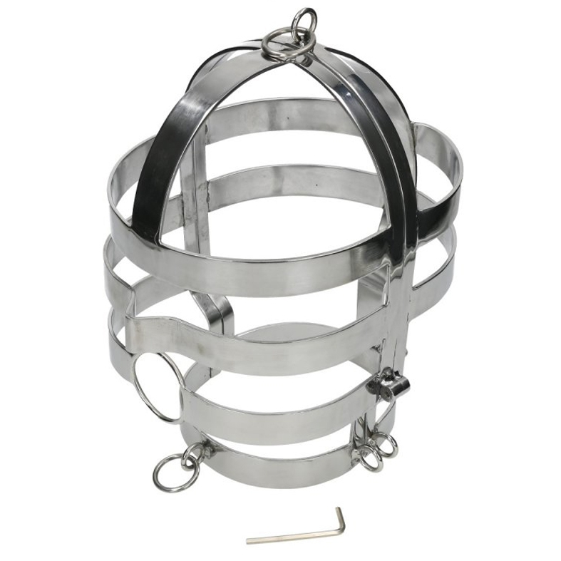 METAL HARD - MASKE MIT STAHLHALSKETTE - Muwana