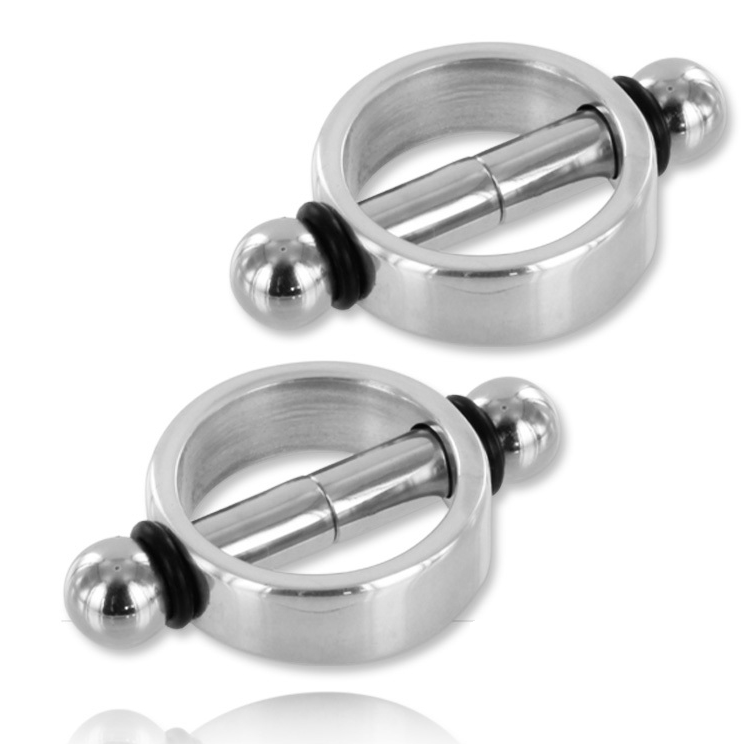 METAL HARD - Magnetische Nippelschellen paar