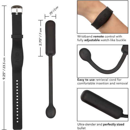 CALEXOTICS - REMOTE CONTROL PETITE BULLET BRACELET