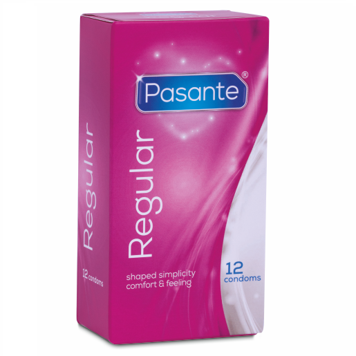 PASANTE - REGULAR CONDOMS PACK OF 12
