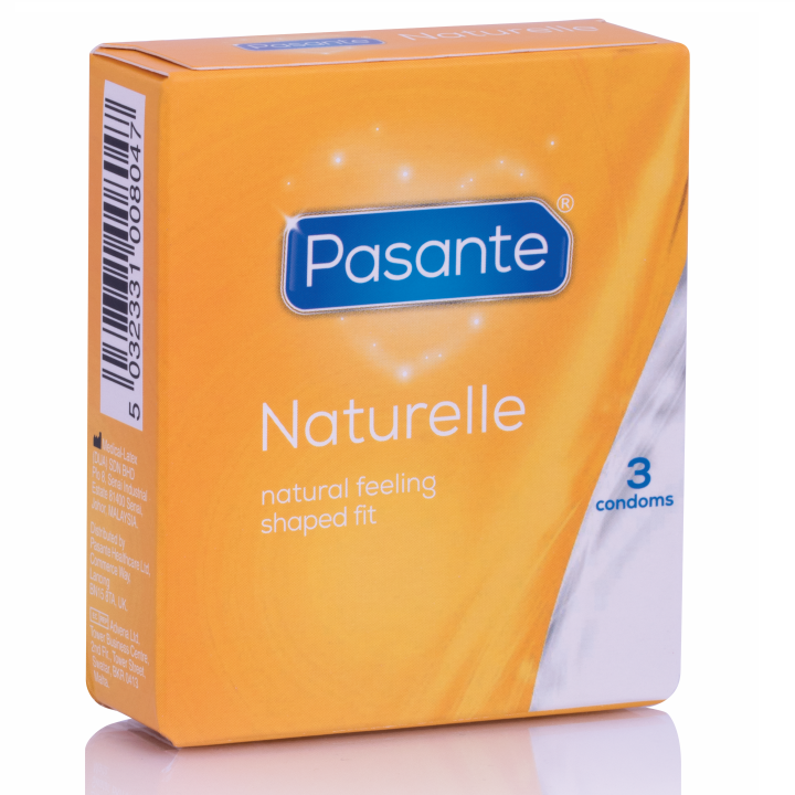 PASANTE - NATURELLE CONDOMS 3 PACK