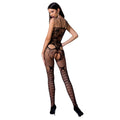 Passion - Woman Bs076 Bodystocking Eine Grã–Sse Schwarz